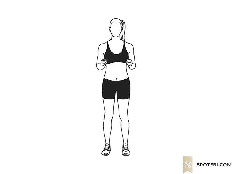 Alternating side lunge exercise guide with instructions, demonstration, calories burned and muscles worked. Learn proper form, discover all health benefits and choose a workout. https://www.spotebi.com/exercise-guide/alternating-side-lunge/