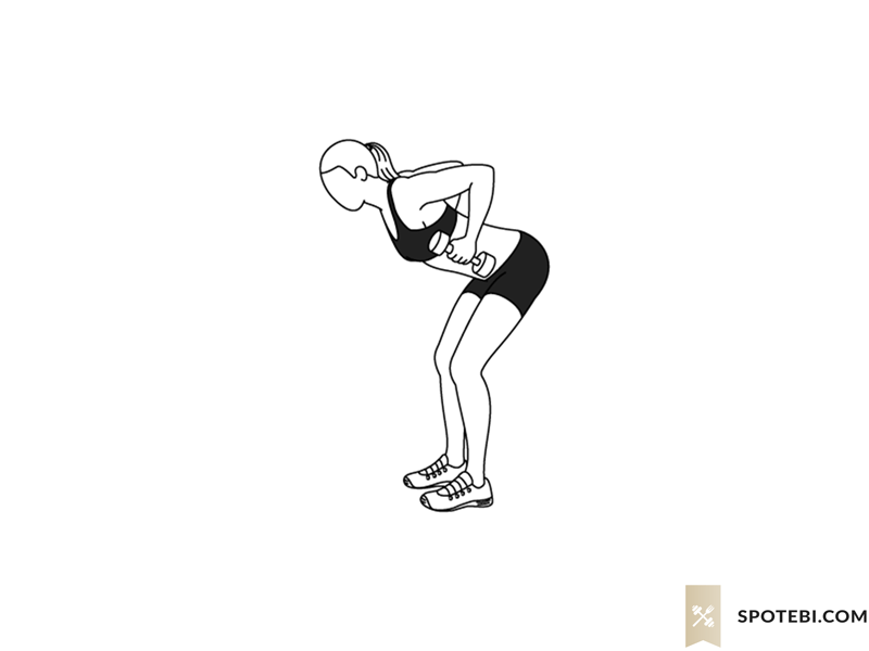 Bent over front back punch exercise guide with instructions, demonstration, calories burned and muscles worked. Learn proper form, discover all health benefits and choose a workout. https://www.spotebi.com/exercise-guide/bent-over-front-back-punch/