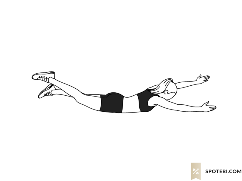 Pilates swimming exercise guide with instructions, demonstration, calories burned and muscles worked. Learn proper form, discover all health benefits and choose a workout. https://www.spotebi.com/exercise-guide/pilates-swimming/