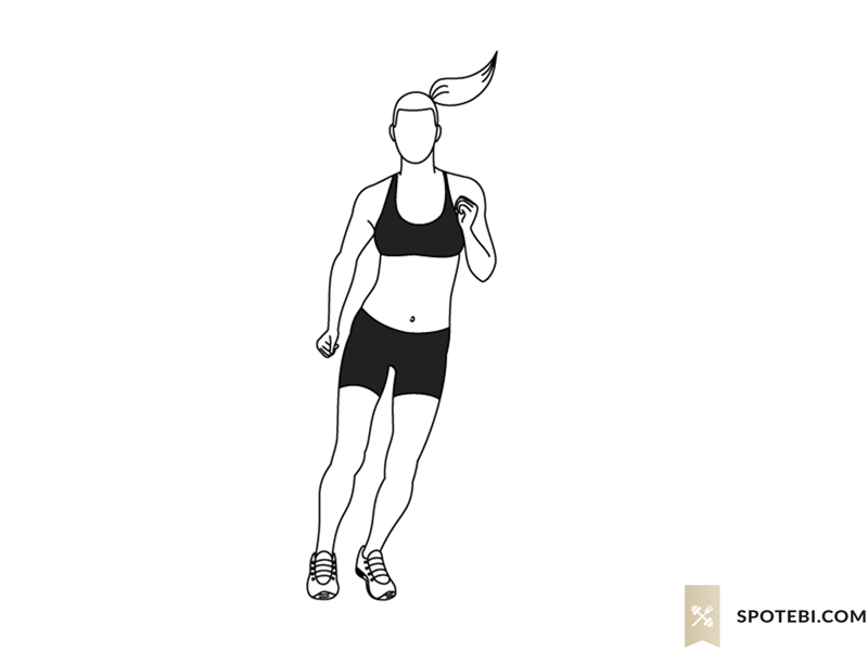 Side to side hops exercise guide with instructions, demonstration, calories burned and muscles worked. Learn proper form, discover all health benefits and choose a workout. https://www.spotebi.com/exercise-guide/side-to-side-hops/