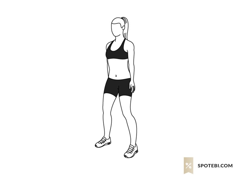 Squat thrust exercise guide with instructions, demonstration, calories burned and muscles worked. Learn proper form, discover all health benefits and choose a workout. https://www.spotebi.com/exercise-guide/squat-thrust/