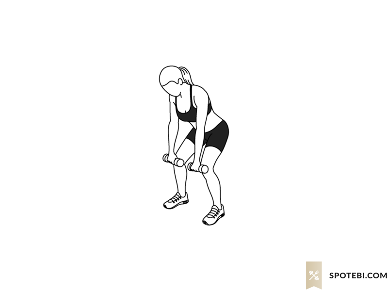Wide row exercise guide with instructions, demonstration, calories burned and muscles worked. Learn proper form, discover all health benefits and choose a workout. https://www.spotebi.com/exercise-guide/wide-row/