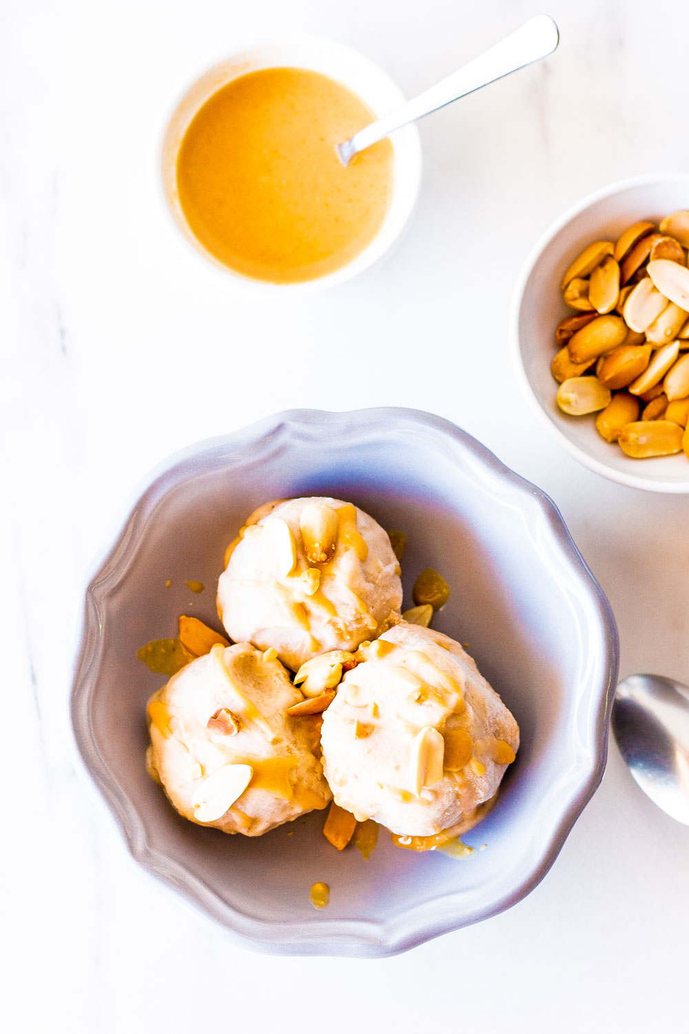 Looking for an amazing 5-Minute Peanut Butter Banana Ice Cream recipe? This super yummy homemade version is easy to follow, rich, smooth, and perfect for ripe bananas! https://www.spotebi.com/recipes/5-minute-peanut-butter-banana-ice-cream/