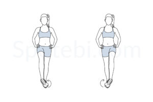 Ankle circles exercise guide with instructions, demonstration, calories burned and muscles worked. Learn proper form, discover all health benefits and choose a workout. https://www.spotebi.com/exercise-guide/ankle-circles/
