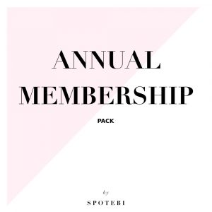 Annual Membership Pack / @spotebi