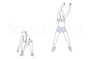 Basketball shots exercise guide with instructions, demonstration, calories burned and muscles worked. Learn proper form, discover all health benefits and choose a workout. https://www.spotebi.com/exercise-guide/basketball-shots/