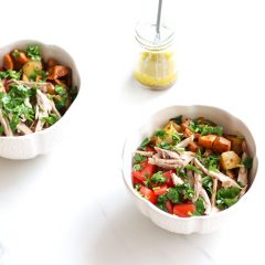 Cajun-Spiced Potato and Chicken Salad Recipe / @spotebi