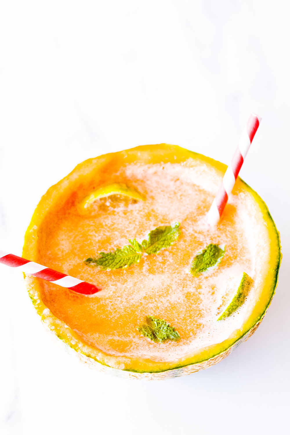 To get you in the spirit of summer, try this Citrus-Cantaloupe Mocktail Recipe, which only requires 4 ingredients and takes 5 minutes to whip up at home! https://www.spotebi.com/recipes/citrus-cantaloupe-mocktail-recipe/