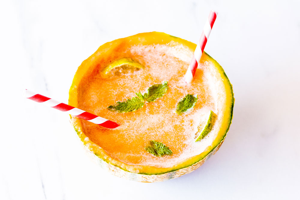 To get you in the spirit of summer, try this Citrus-Cantaloupe Mocktail Recipe, which only requires 4 ingredients and takes 5 minutes to whip up at home! https://www.spotebi.com/recipes/citrus-cantaloupe-mocktail-recipe/