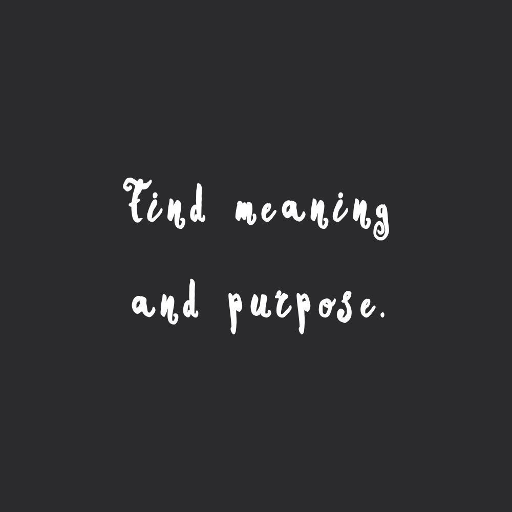 Find meaning and purpose! Browse our collection of motivational fitness and healthy eating quotes and get instant wellness and self-love inspiration. Stay focused and get fit, healthy and happy! https://www.spotebi.com/workout-motivation/find-meaning-and-purpose/