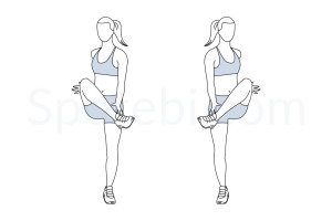 Fingertip to toe jacks exercise guide with instructions, demonstration, calories burned and muscles worked. Learn proper form, discover all health benefits and choose a workout. https://www.spotebi.com/exercise-guide/fingertip-to-toe-jacks/