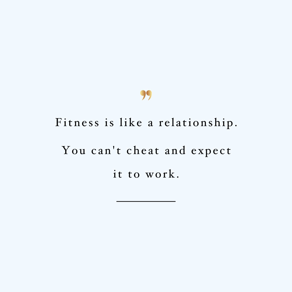 Fitness is like a relationship! Browse our collection of motivational health and wellness quotes and get instant fitness and self-care inspiration. Stay focused and get fit, healthy and happy! https://www.spotebi.com/workout-motivation/fitness-is-like-a-relationship/
