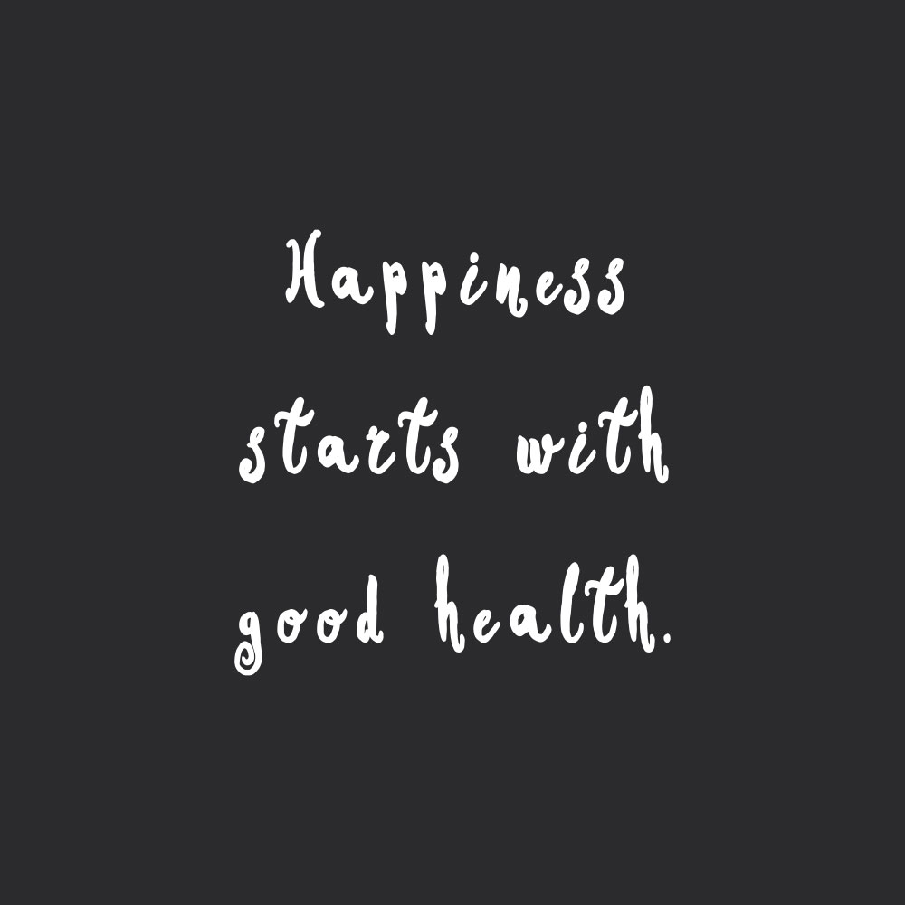 Happiness starts with good health! Browse our collection of motivational wellness and wellbeing quotes and get instant fitness and training inspiration. Stay focused and get fit, healthy and happy! https://www.spotebi.com/workout-motivation/happiness-starts-with-good-health/