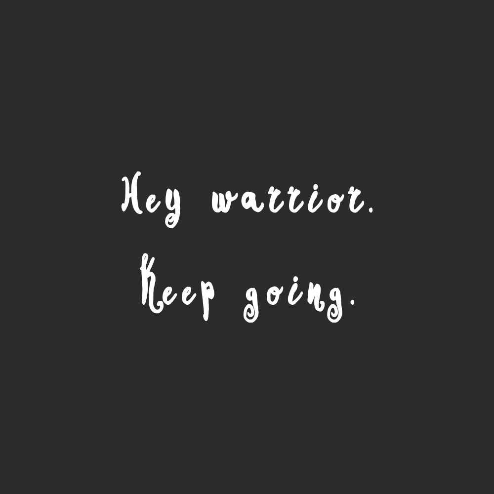 Keep going, warrior! Browse our collection of motivational self-love and exercise quotes and get instant fitness and healthy lifestyle inspiration. Stay focused and get fit, healthy and happy! https://www.spotebi.com/workout-motivation/keep-going-warrior/