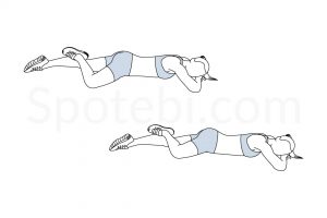 Hip External Rotation Exercise Guide / @spotebi