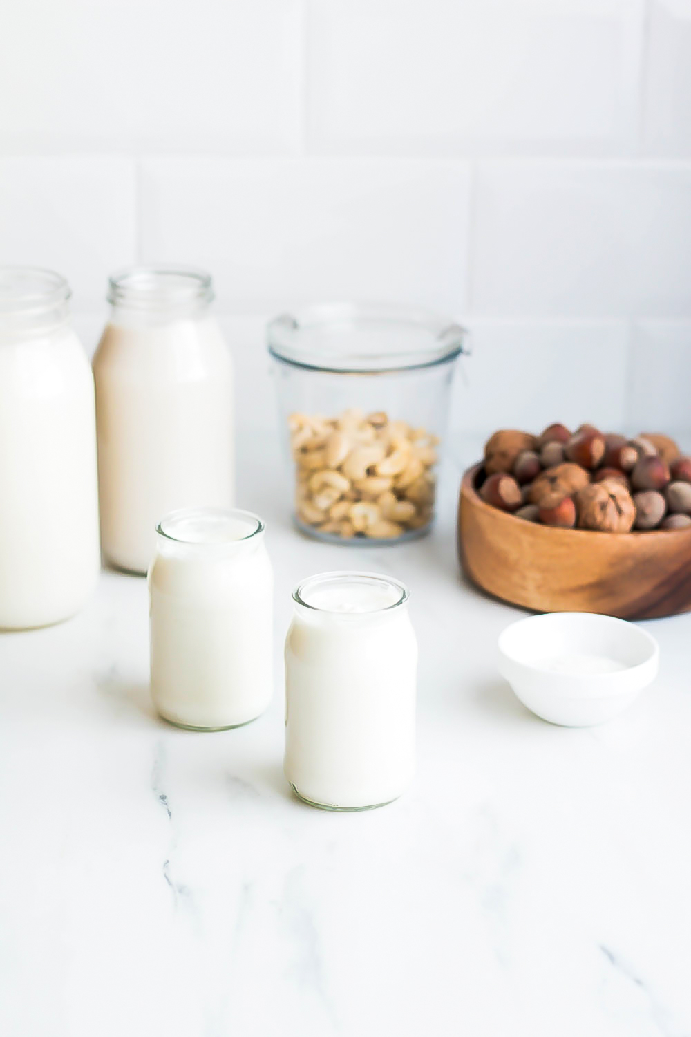 These homemade yogurt and kefir recipes are filled with live cultures that help colonize the intestines with new bacteria and are free from all artificial ingredients! https://www.spotebi.com/recipes/homemade-greek-yogurt-vegan-kefir/