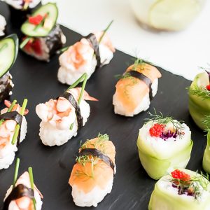 Easy Homemade Sushi: Nigiri and Maki Rolls Recipes / @spotebi