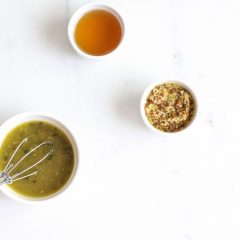 Honey Mustard Salad Dressing Recipe / @spotebi