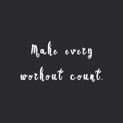 Make every workout count! Browse our collection of motivational exercise quotes and get instant weight loss and training inspiration. Transform positive thoughts into positive actions and get fit, healthy and happy! https://www.spotebi.com/workout-motivation/make-every-workout-count-training-inspiration-quote/