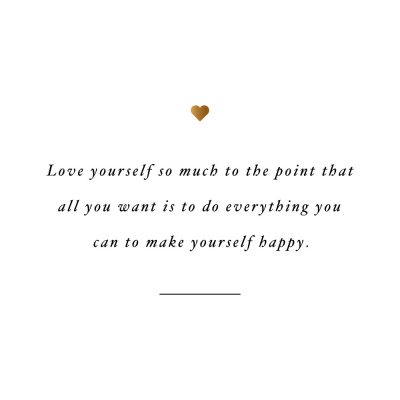 Make Yourself Happy | Fitness And Training Motivation Quote / @spotebi