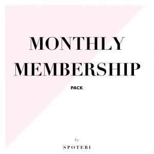 Monthly Membership Pack / @spotebi