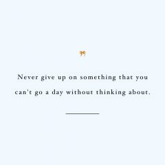 Never Give Up | Health And Wellness Motivational Quote / @spotebi