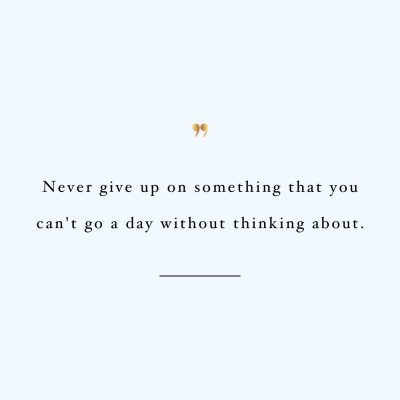 Never give up! Browse our collection of motivational health and wellness quotes and get instant training and healthy eating inspiration. Stay focused and get fit, healthy and happy. https://www.spotebi.com/workout-motivation/never-give-up-on-something/