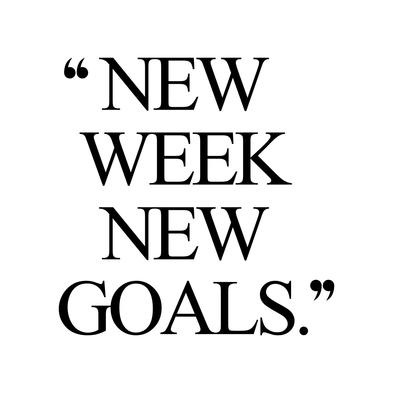 New week new goals! Browse our collection of inspirational health and weight loss quotes and get instant exercise and fitness motivation. Transform positive thoughts into positive actions and get fit, healthy and happy! https://www.spotebi.com/workout-motivation/new-week-new-goals/