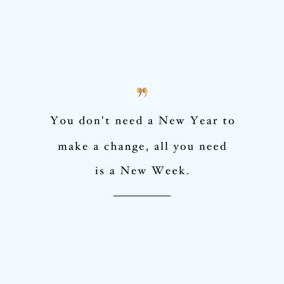 Make A Change | Training And Weight Loss Quote / @spotebi