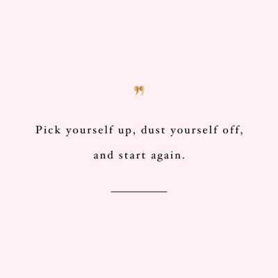 Pick yourself up! Browse our collection of motivational fitness and wellness quotes and get instant self-love and healthy lifestyle inspiration. Stay focused and get fit, healthy and happy! https://www.spotebi.com/workout-motivation/pick-yourself-up/