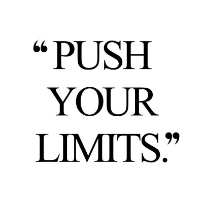 Push Your Limits | Wellness And Exercise Motivation / @spotebi