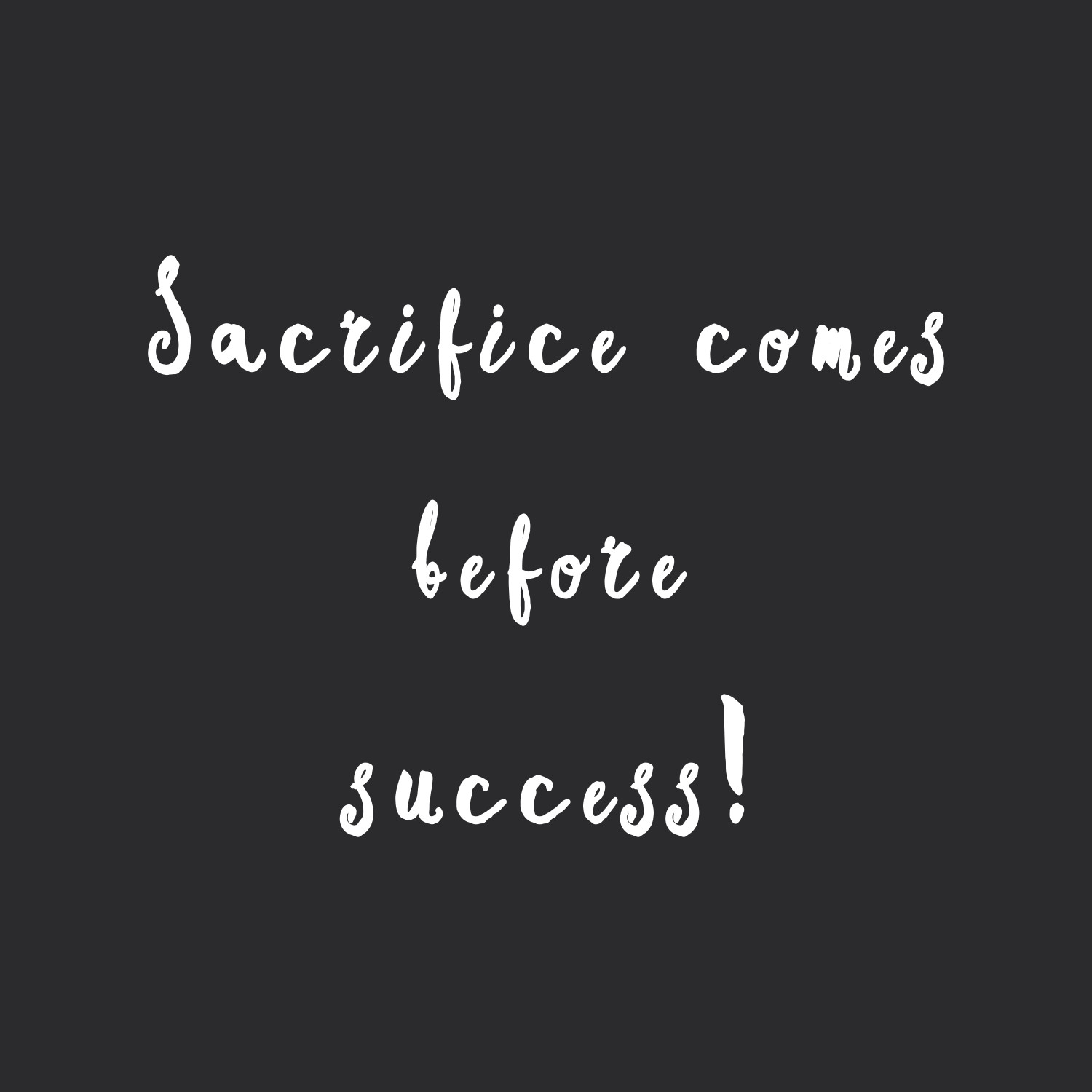 Sacrifice before success! Browse our collection of motivational exercise and healthy eating quotes and get instant weight loss and fitness inspiration. Stay focused and get fit, healthy and happy! https://www.spotebi.com/workout-motivation/sacrifice-before-success/