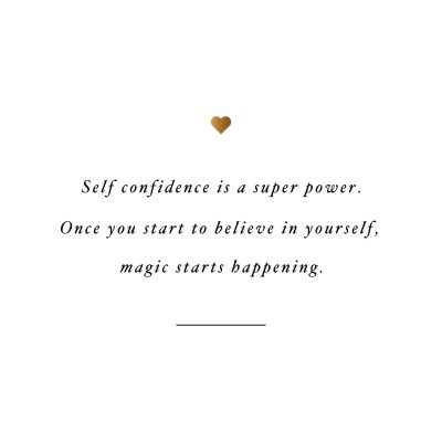 Self Confidence Is A Super Power | Exercise And Training Motivation / @spotebi