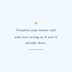 Start Acting As If You're Already There | Wellness And Self-Love Motivation Quote / @spotebi