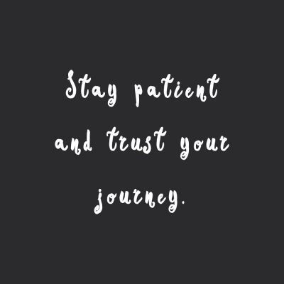 Stay Patient | Self-Love Motivation / @spotebi
