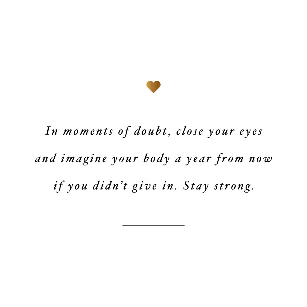 Stay strong! Browse our collection of inspirational fitness and self-care quotes and get instant exercise and healthy lifestyle motivation. Stay focused and get fit, healthy and happy! https://www.spotebi.com/workout-motivation/stay-strong/