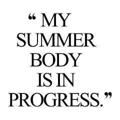 Summer Body Weight Loss Inspiration / @spotebi