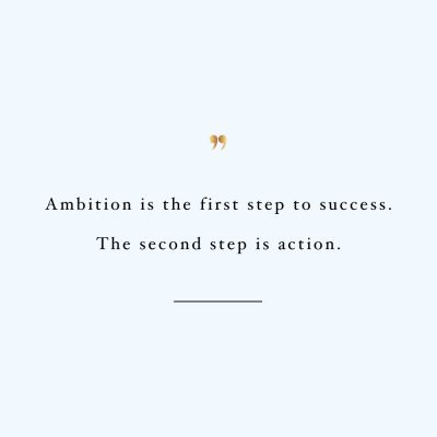 The Second Step Is Action | Wellness And Healthy Lifestyle Motivation / @spotebi