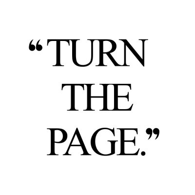 Turn The Page | Fitness And Wellness Quote / @spotebi