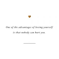 Nobody Can Hurt You | Self-Love Quote / @spotebi