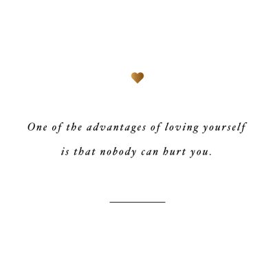 Nobody Can Hurt You | Self-Love Quote / @spotebi