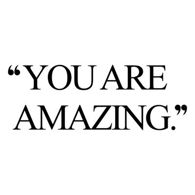You Are Amazing | Motivational Wellness And Healthy Lifestyle Quote / @spotebi