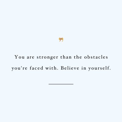 You Are Stronger Than Any Obstacle | Training And Healthy Eating Inspiration / @spotebi